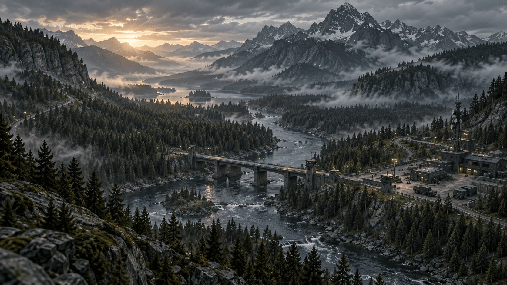 Concept art of Northern Forest